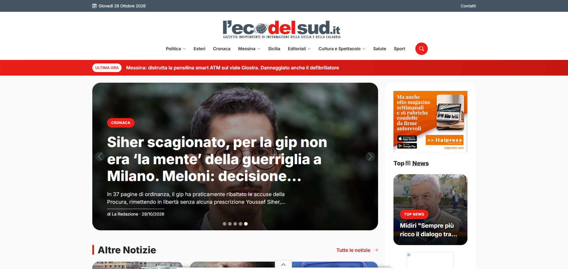 Anteprima progetto L'Eco del Sud